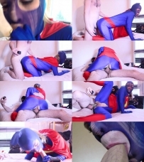 Superheroine Supergirl Suck & fuck