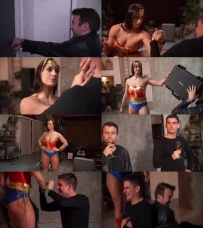 Wonder Woman Fights Criminals