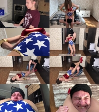 Evilena Domina – Wonder Evilena Adventure #1 – I Have Strong Legs and Know How To Use Them!