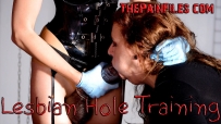 Lesbian hole training