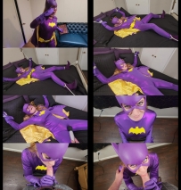Batgirl Vs MindMaster 4K – freeze – Rope Bondage – Imposed Orgasm – Blowjob – Cum on Face 4K