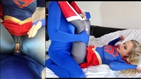 Gabi Gold is Supergirl with nylon
