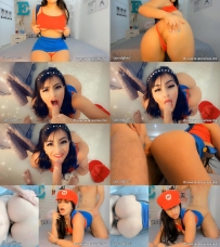 COCK HERO – Cosplay Girl Sex Mario Bros Girl – Creampie – Cum in PUSSY